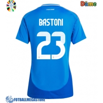 Fotballdrakt Dame Italia Alessandro Bastoni #23 Hjemmedrakt EM 2024 Kortermet